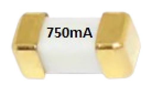 Fusível SMD 1808 750mA